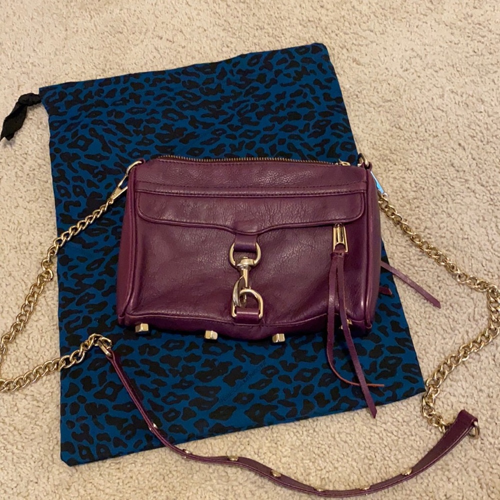 Rebecca minkoff mini MAC purple